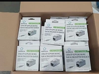 Set van 98 rj45 rechte geïntegreerde modules (98x) - afbeelding 3 van  3