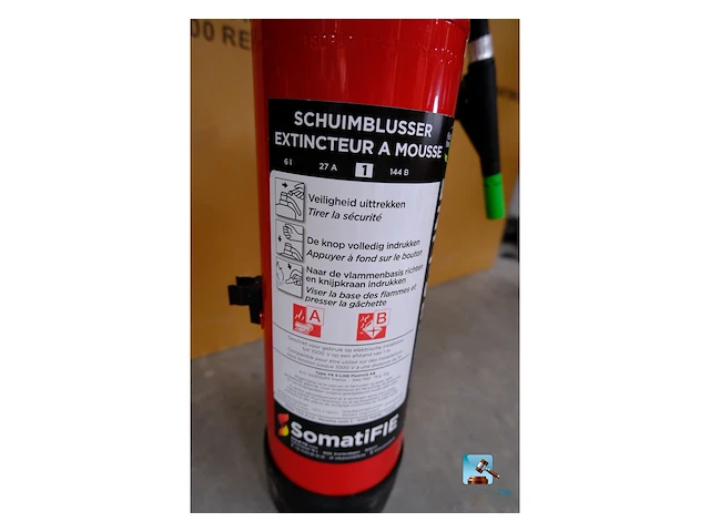 Set van brandblussers - afbeelding 3 van  6
