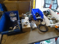 Set van diverse verwarmingsaccessoires