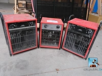 Set van elektrische kachels