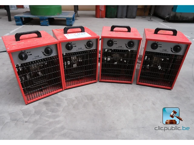 Set van elektrische kachels - afbeelding 1 van  4