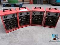 Set van elektrische kachels