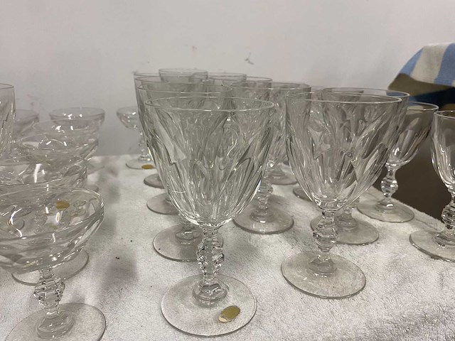 Set van glazen en kristal - afbeelding 6 van  8