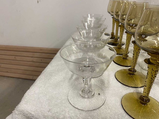 Set van glazen en kristal - afbeelding 8 van  8