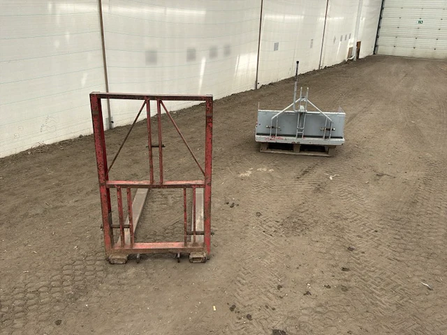 Set van palletvork en kipbak - afbeelding 9 van  13