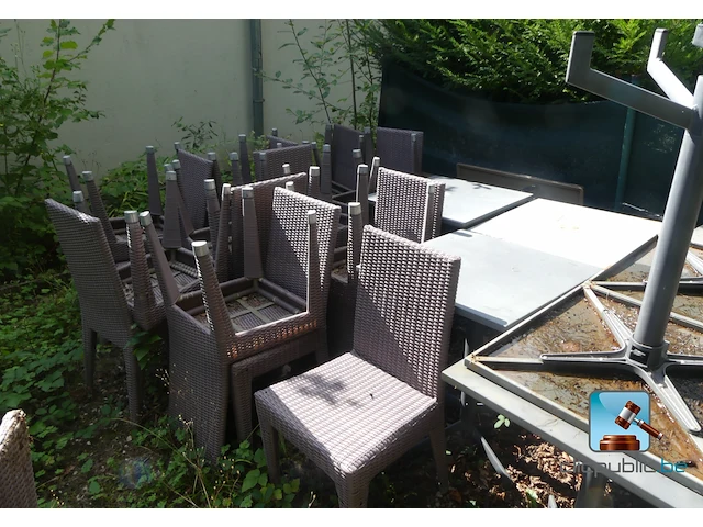Set van terrasmeubilair - afbeelding 1 van  17