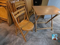 Set van terrasmeubilair