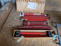 Set van veiligheidsbarrières