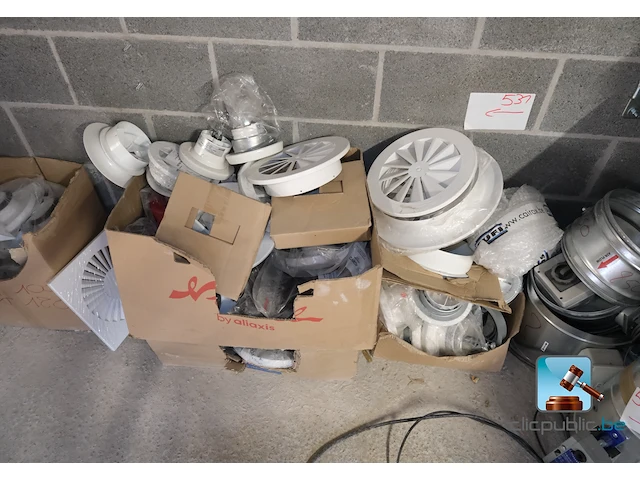 Set van ventilatieroosters - afbeelding 1 van  10
