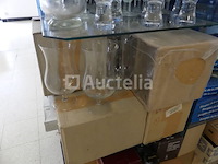 Set van verschillende glazen + plank - afbeelding 1 van  15