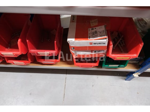 Set van verschillende schroeven en bouten - afbeelding 18 van  43