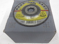 Set van25x doorslijpschijf klingspor 170707 a46n supra 115x2,5x22,23mm - afbeelding 1 van  1
