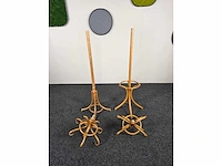 Set vintage kapstokken - portemanteau (2x) - afbeelding 6 van  7