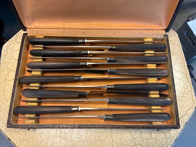 Set vintage messen - afbeelding 2 van  4