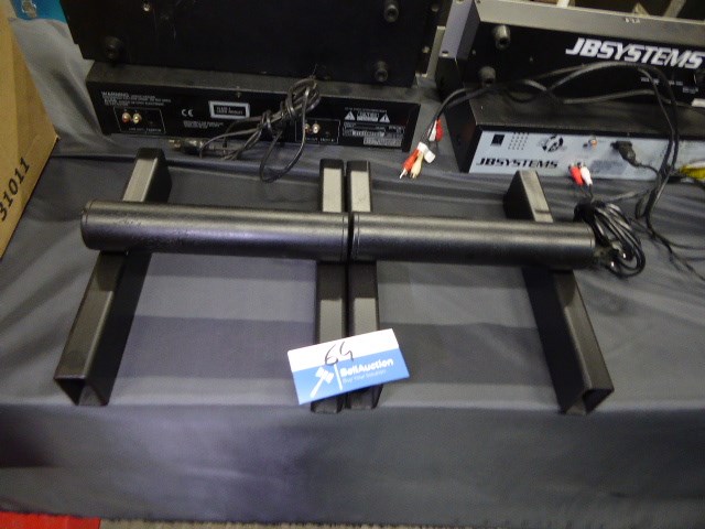 Set vloerbeugels voor lichtmontage - afbeelding 1 van  1