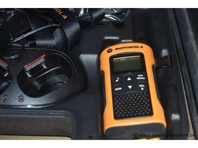 Set walkie-talkies motorola, werking niet gekend - afbeelding 2 van  2