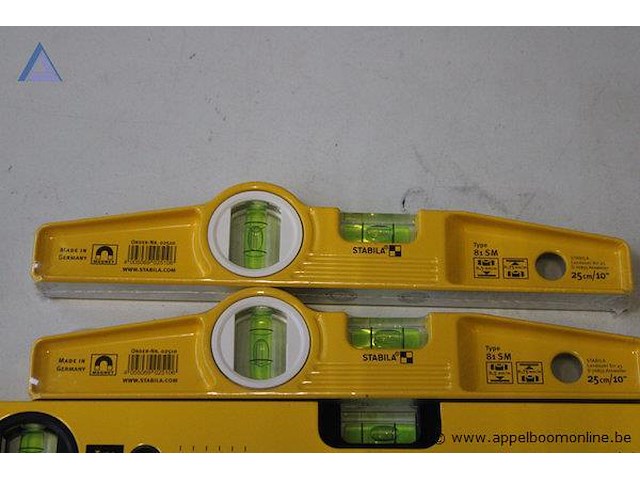 Set waterpassen - stabila - diverse maten - afbeelding 3 van  3