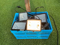 Set werkverlichting – bouwlampen voor buiten/projecten – werkend – niet nieuw - afbeelding 1 van  2
