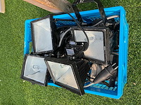 Set werkverlichting – bouwlampen voor buiten/projecten – werkend – niet nieuw - afbeelding 2 van  2