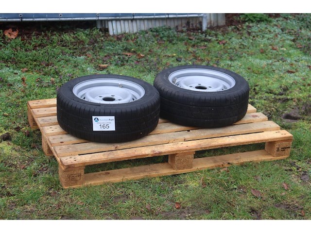 Set wielen kenda 195/50r13c voor aanhangwagen nieuw - afbeelding 1 van  1