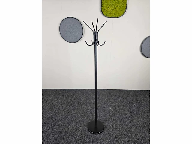 Set zwarte kapstokken - portemanteau (4x) - afbeelding 2 van  6