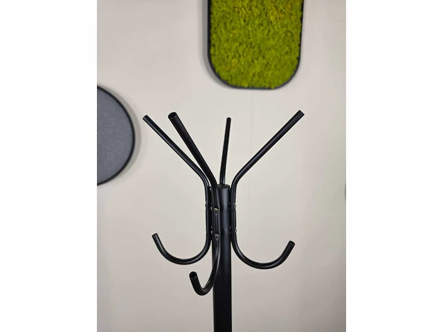Set zwarte kapstokken - portemanteau (4x) - afbeelding 3 van  6