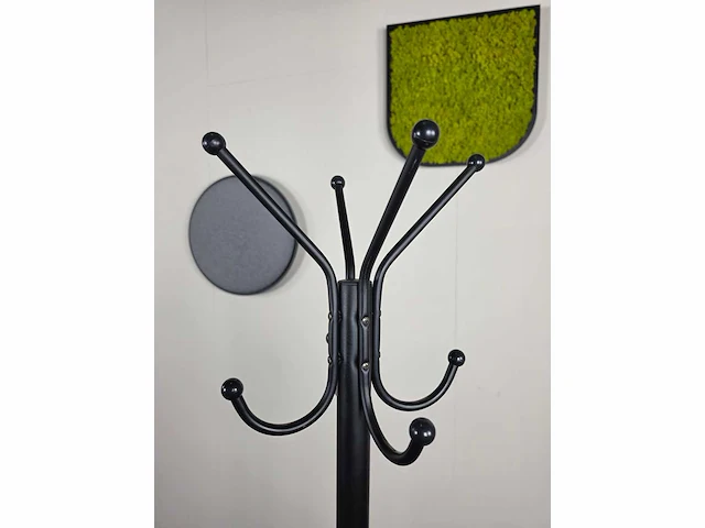 Set zwarte kapstokken - portemanteau (4x) - afbeelding 6 van  6
