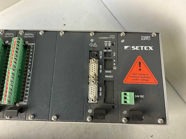 Setex logimat p160 modulair plc-systeem (2x) - afbeelding 4 van  9