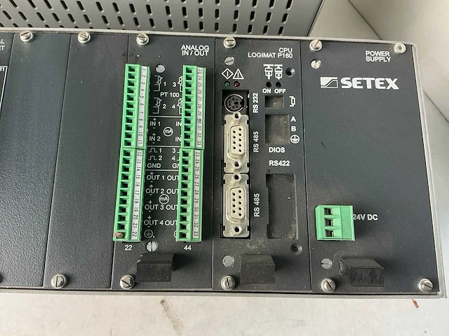 Setex logimat p160 modulair plc-systeem (2x) - afbeelding 6 van  9