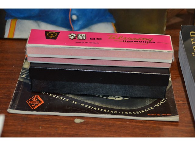 Setje mondharmonica - afbeelding 3 van  3