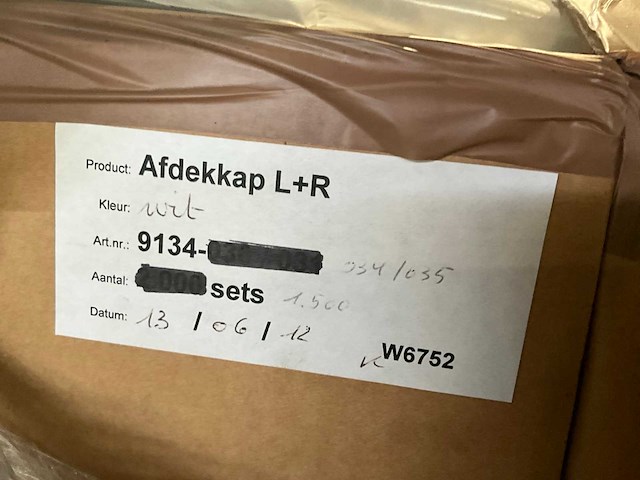 Sets afdekkappen voor draaikipramen (30000x) - (kp1010) - afbeelding 10 van  10