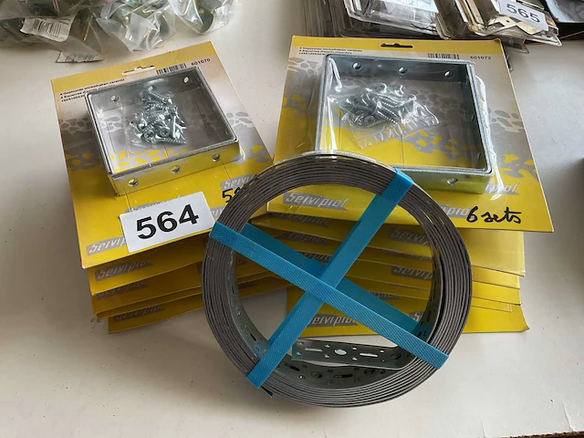 Sets met hoek verbindingen en band ijzer - afbeelding 6 van  6