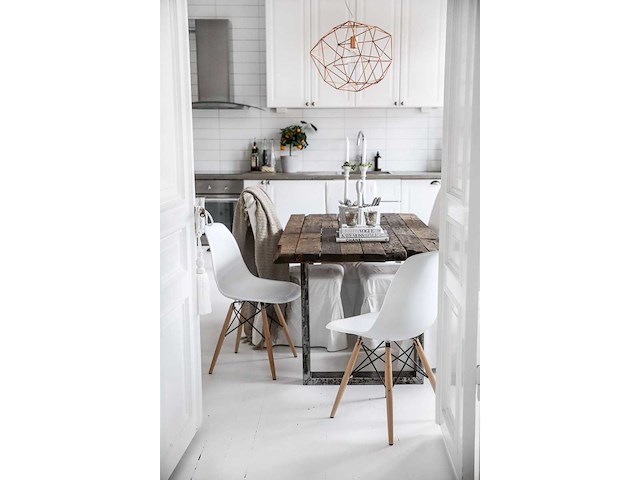 Sets van 2 dsw eames white inspiration stoelen - afbeelding 5 van  6