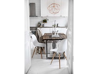 Sets van 2 dsw eames white inspiration stoelen - afbeelding 5 van  6