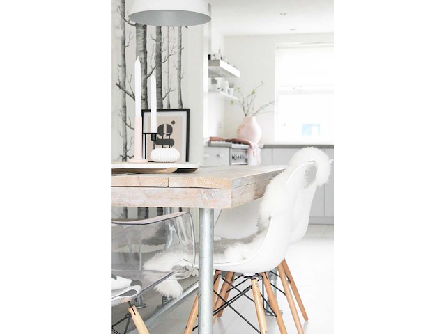 Sets van 2 dsw eames white inspiration stoelen - afbeelding 6 van  6