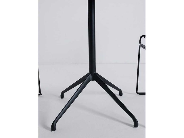 Sets van 3 metalen restauranttafels - carl (1 wit - 2 zwart) - afbeelding 11 van  11
