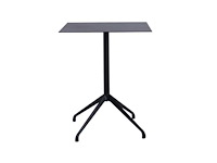 Sets van 3 metalen restauranttafels - carl (1 wit - 2 zwart) - afbeelding 3 van  10