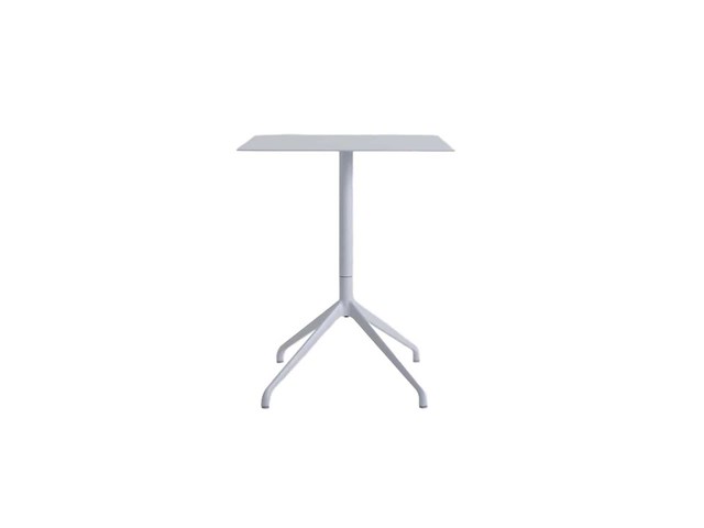 Sets van 3 metalen restauranttafels - carl (1 wit - 2 zwart) - afbeelding 1 van  10