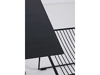 Sets van 3 metalen restauranttafels - carl (1 wit - 2 zwart) - afbeelding 8 van  10