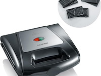 Severin 3-in-1 sandwichmaker - afbeelding 1 van  3