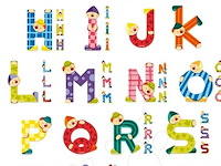 Sevi clown letterset | 204 stuks