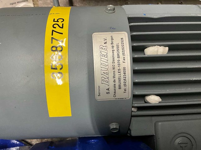 Sew + bauer electro motor met reductie + transformator (5x) - afbeelding 5 van  9