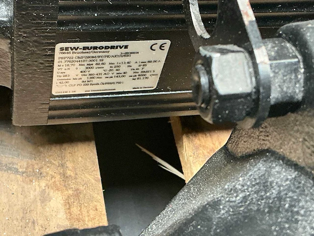 Sew-eurodrive reductiemotor (6x) - afbeelding 4 van  4