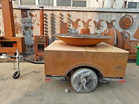 Sfeer bbq - corten steel - rusty - afbeelding 1 van  1