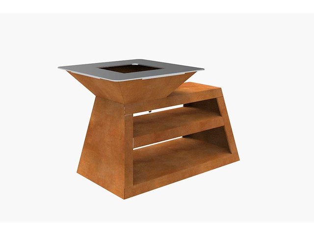 Sfeer bbq - corten steel rusty - afbeelding 1 van  1