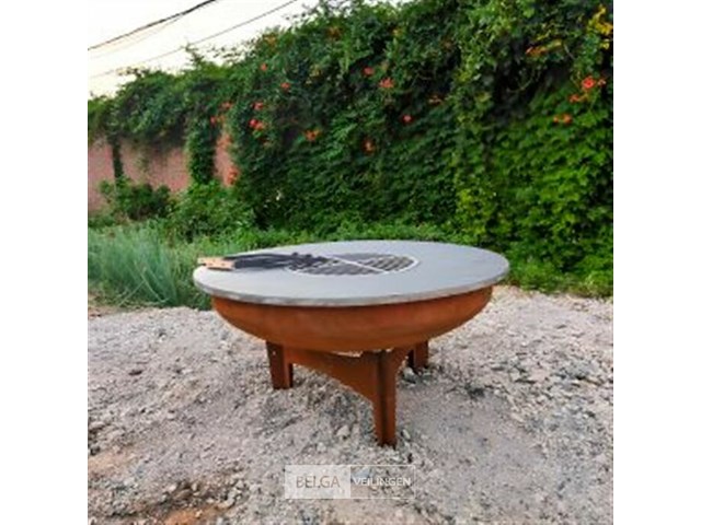 Sfeer bbq (cortenstaal, roestig) - afbeelding 1 van  1