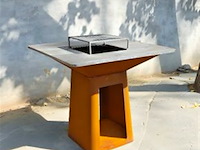 Sfeer bbq (cortenstaal, roestig)