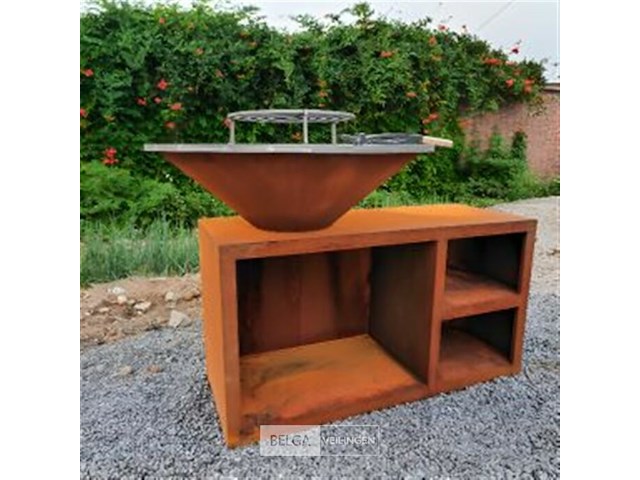 Sfeer bbq (cortenstaal, roestig) - afbeelding 1 van  1