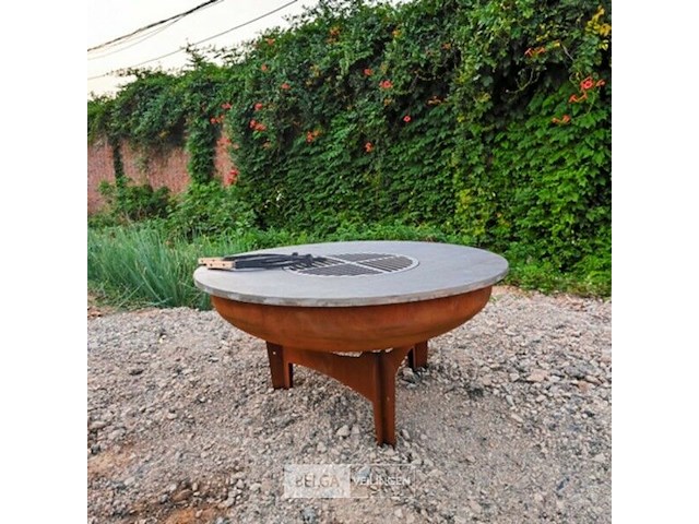 Sfeer bbq ( cortenstaal, roestig ) - afbeelding 1 van  1