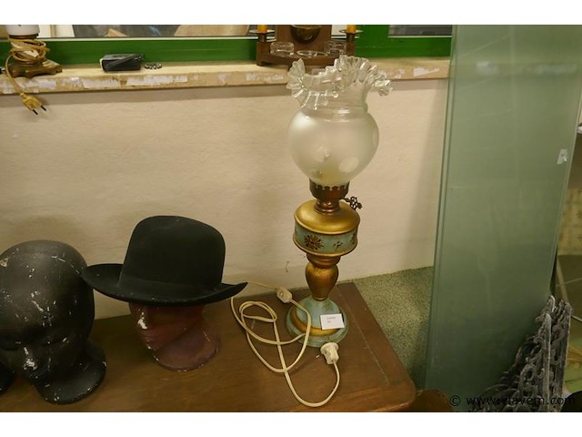 Sfeerlamp in hout - afbeelding 1 van  1